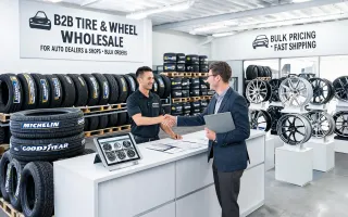 Tire and wheel retailers
