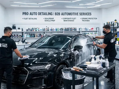 Car Care & Detailing — application set